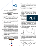 Practica #4 M Fisica 2 - ELECTROSTATICA-CAPACIDAD ELECTRICA