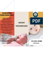 Leafleat Rida Pemenuhan Kebutuhan Bayi