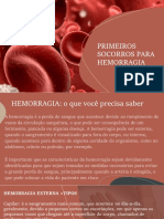 SBV - Primeiros Socorros para Hemorragia