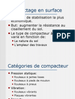 Compactage en Surface