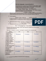 Practice Problems - Chemical Equilibrium