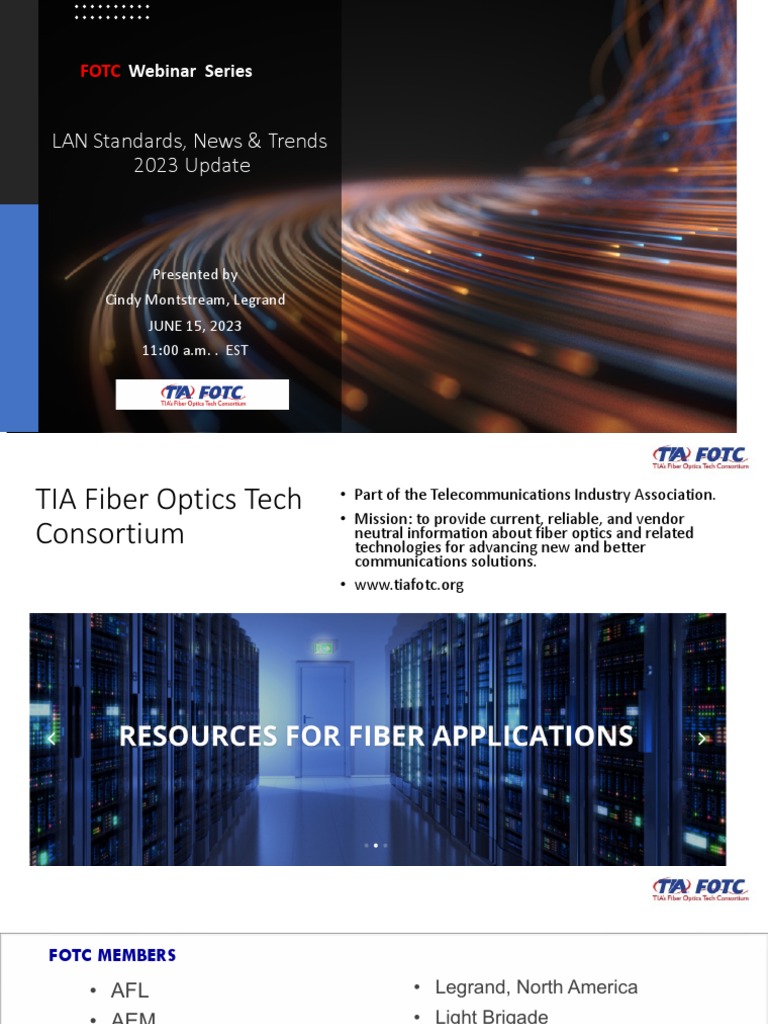LAN Standards & Trends 2023 | PDF | Manufactured Goods | Data Transmission