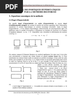 Exercices corrigés sur les portiques RDM | PDF