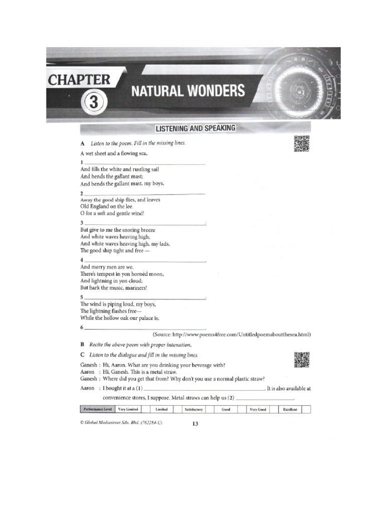 Form 3 unit 3 cefr PDF