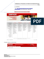 Instructivo SIMPADE - Registro Informacion