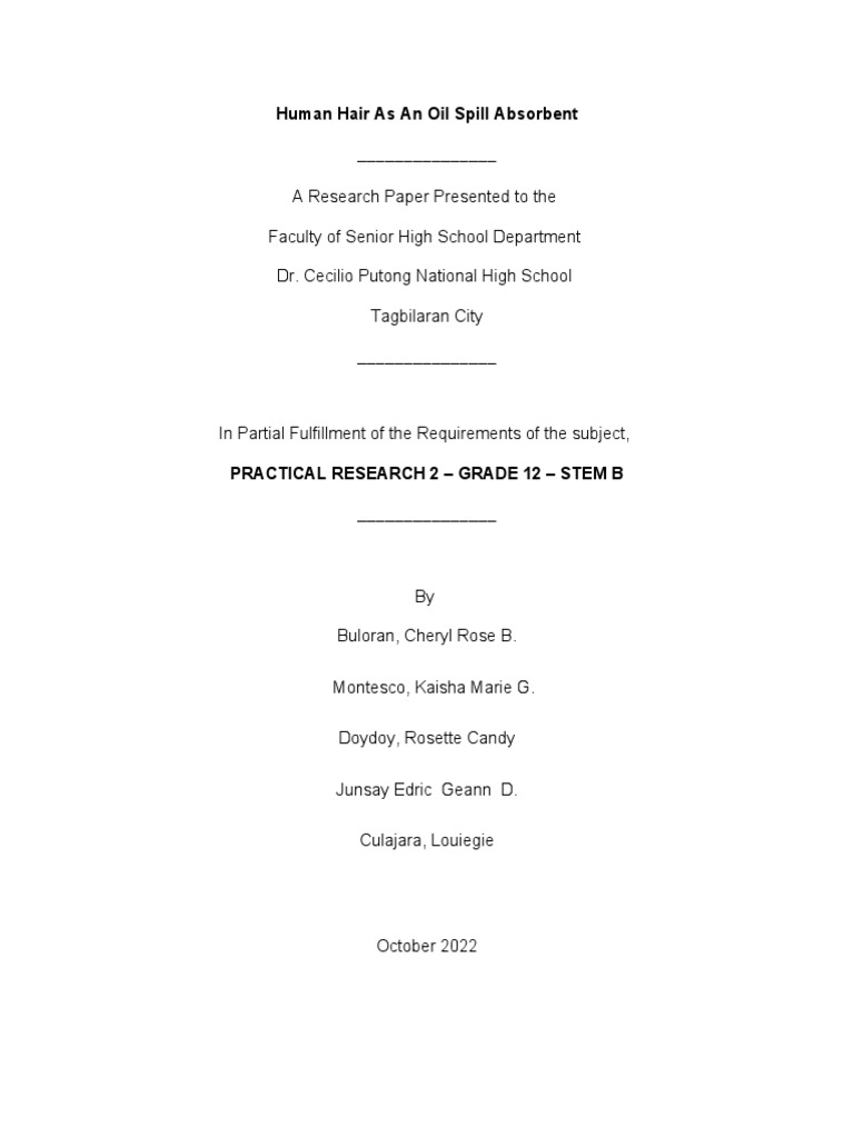 human-hair-as-an-oil-spill-absorbent-pdf-adsorption-density