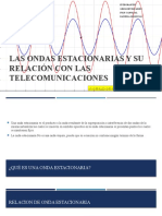 Las Ondas Estacionarias y Su Relación Con Las TELECOMUNICACIONES - LINEAS DE TRANSMISION-GRUPO 1