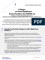 5steps Employee Positive Covid