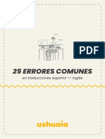 25 Errores Comunes in TRANSLATIONS