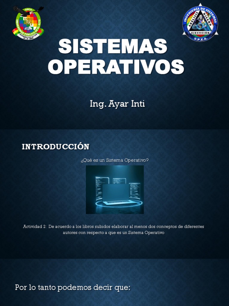 Sis Op | PDF | Sistema operativo | Hardware de la computadora
