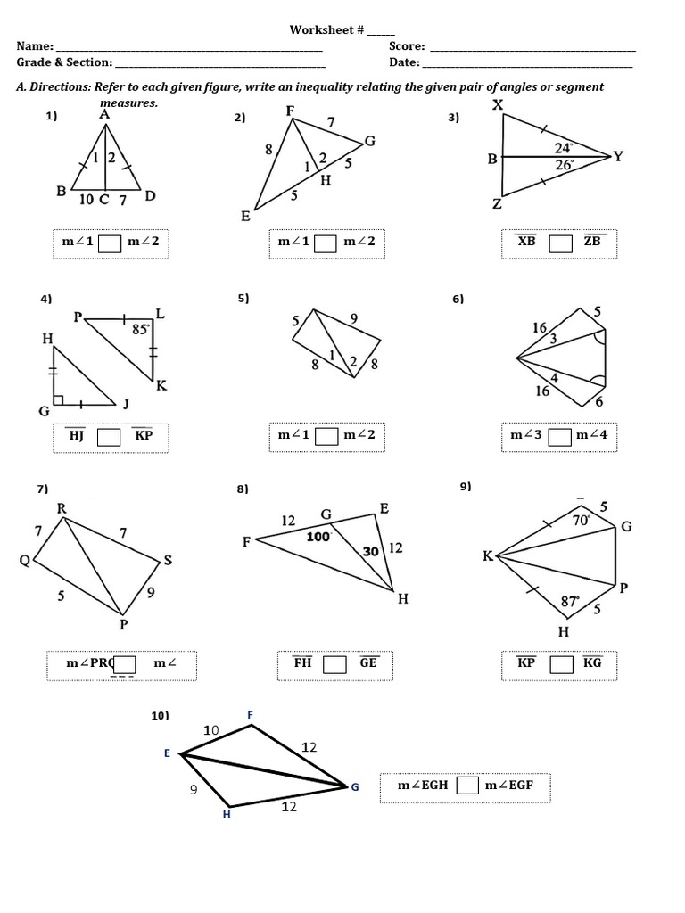 WORKSHEET_HingeTheoremandProvingTriangleInequalities1 PDF