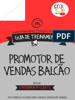 Guia de Treinamento - Promotor de Vendas Balcão