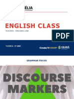 Slide Discourse Markers