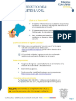 Sistema 4X4: Validación de Registro para Envío de Paquetes BAJO EL