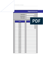 Planilla de Excel de Seguimiento y Control de Peso