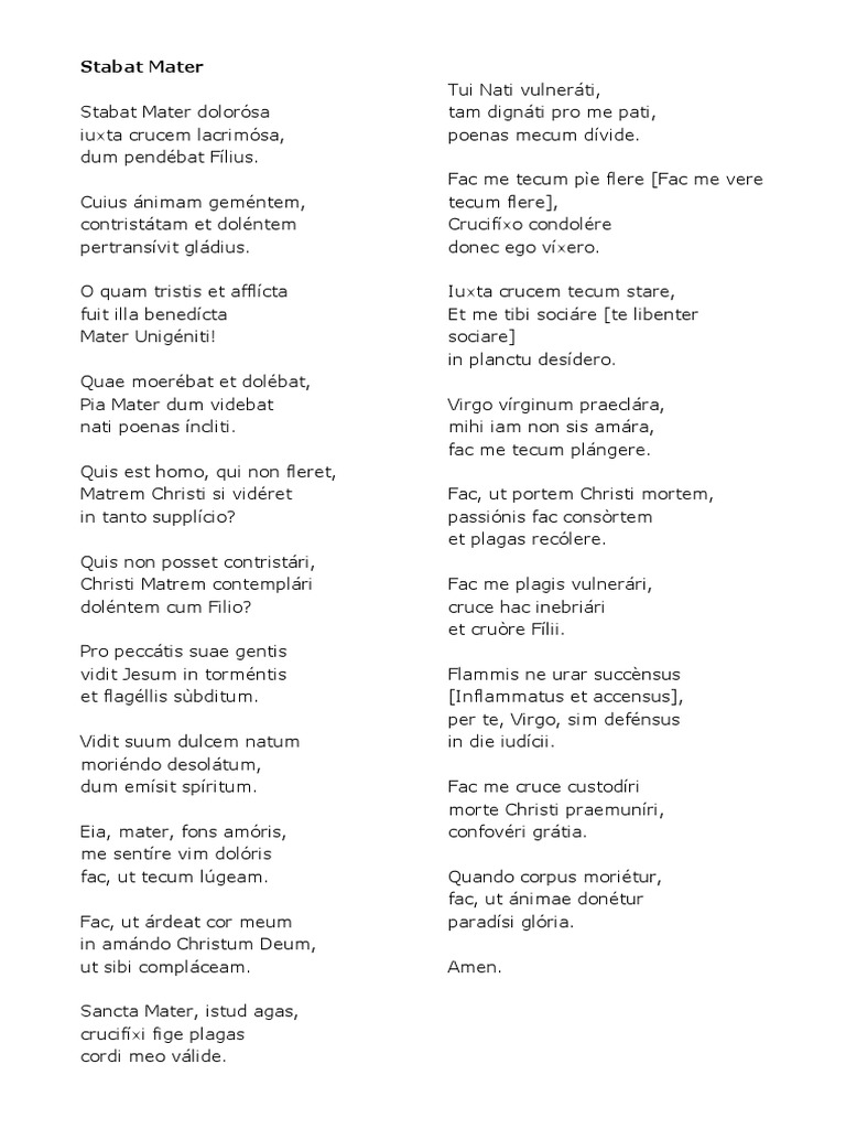 Stabat Mater PDF