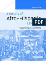 A History of Afro-Hispanic Language Five Centuries, Five Continents (John M. Lipski) (Z-Library)