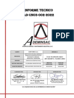 INFORME PRUEBAS HIDROSTATICAS RECPIENTES 300-AR-001 y 004 FILTROS