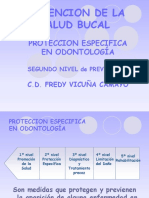 Proteccion Especifica en Odontologia