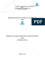 N24-0-16-02 Normativa de Acceso de Visitantes A Las Instalaciones de ANDA