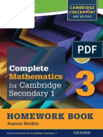 Complete Maths For Lower Secondary WB3