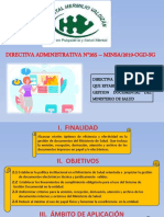 H.valdizan - N°265-Minsa 2019 - Directiva Administrativa