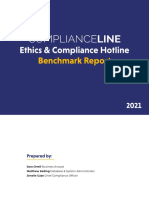 2021 ComplianceLine Hotline Benchmark Report