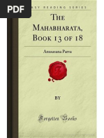 The Mahabharata - Book 13 of 18 - Anusasana Parva