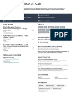 S.M.iftykhar Ul 'S Resume