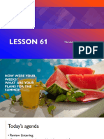 Lesson 61