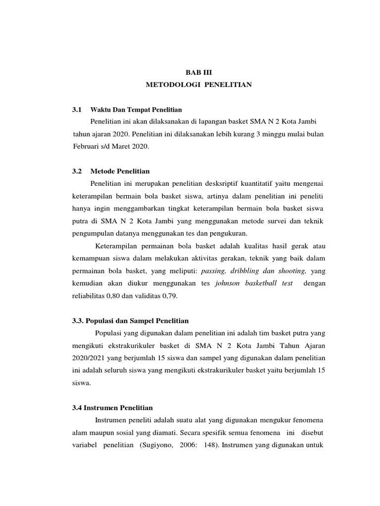 Bab Iii | PDF