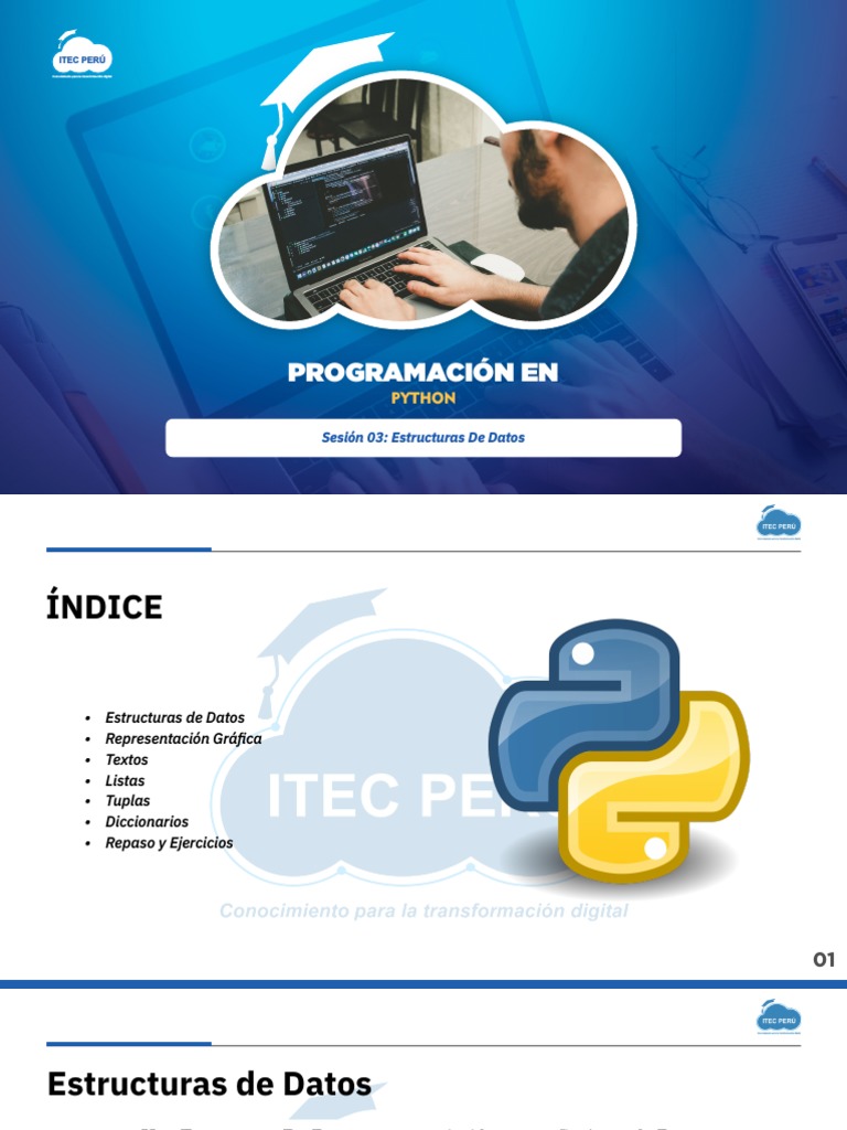 Fundamentos en Python - Sesión 03 | PDF
