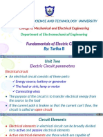 Unit Two - Electrical Circuit Parameters