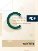 DGOSE-VU-0752-2023 - Compendio de Fichas de Los Programas Sociales