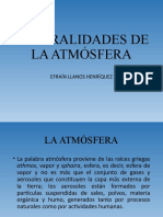 Generalidades de La Atmósfera