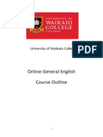 UWC Online General English Course Outline Aug Sept 2021 - Ver.17.03.21 FINAL