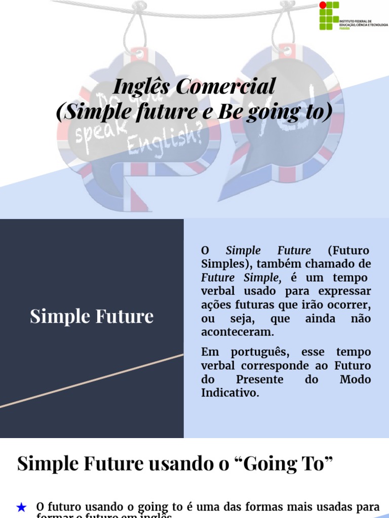 Simple Future and 