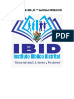 Manual de (Biblia y Sanidad Interior) - Ibid