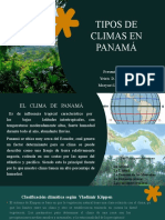 Tipos de Climas en Panamá