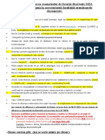 Documente Inscriere Licenta - Disertatie
