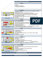 Calendario SBC FBC 2019