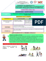 Experiencia de Aprendizaje 01 - Actividad 03 - 5to - Educacion Fisica-2023