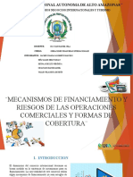 Mecanismos Finacieros - Trabajo Grupal