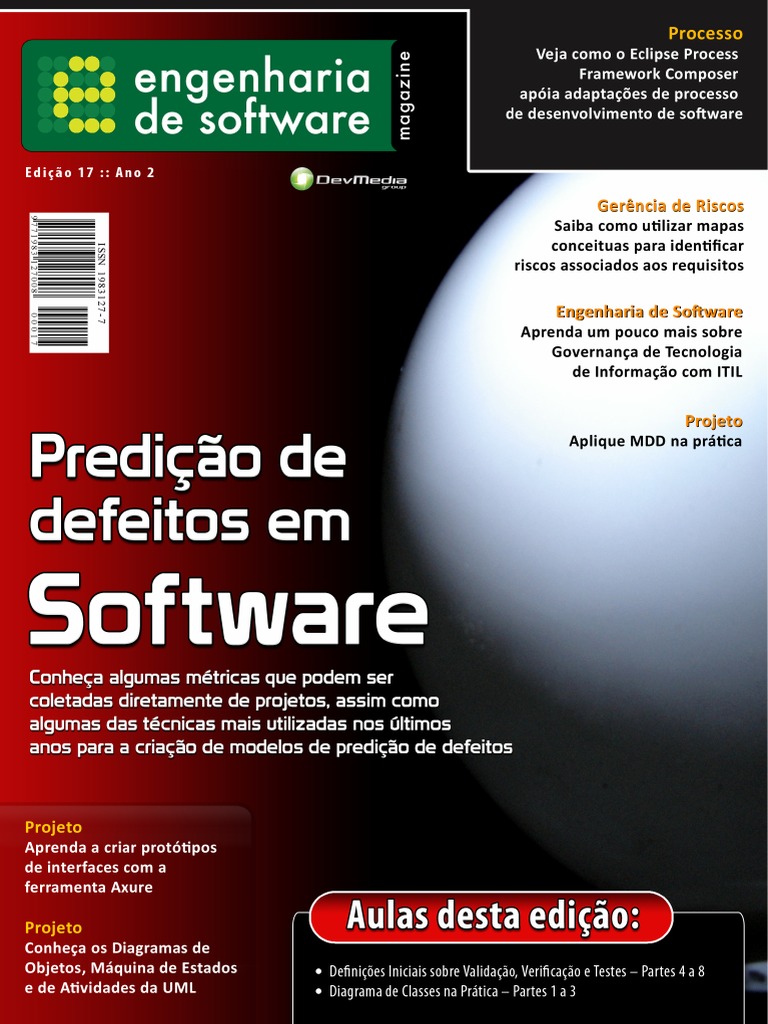 (MAGAZINE DEVMEDIA) Engenharia de Software - Edição 17 - Predição de ...