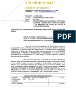 EXPEDIENTE N° 04039-2013 - OSCAR MANUEL GOMEZ OCHOA - REINVIDICACION