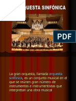 La Orquesta Sinfonica