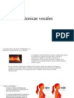 Técnicas Vocales