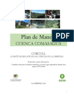Plan de Manejo Cuenca Comasagua