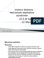 5 - Meconium Aspiration Syndrome