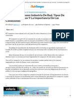 El Transporte Como Industria de Red, Tipos de Redes, Elementos Y La Importancia de Las Conexiones - Documentos de Investigación - Nabel2102